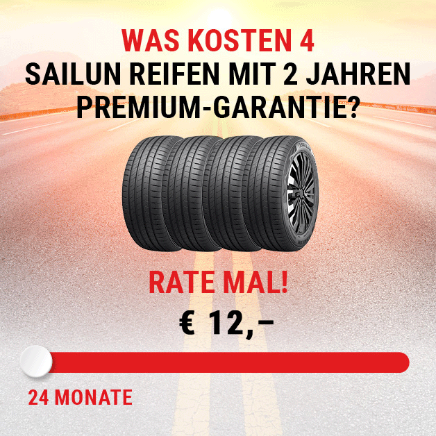Banner zum Thema Sailun Reifen-Finanzierung
