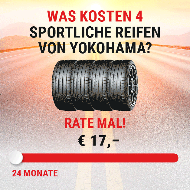 Banner zum Thema Yokohama Reifen-Finanzierung